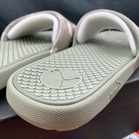 Puma Cool Cat Forest Camo Women’s Slides - Picture 3 of 9